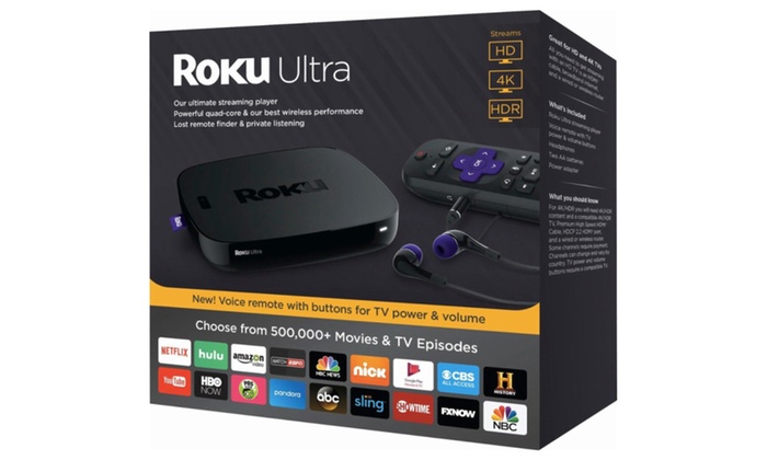 Roku Ultra 4660R 4K HDR HD Streaming Player 1 Roku Ultra 4660R 4K HDR HD Streaming Player
