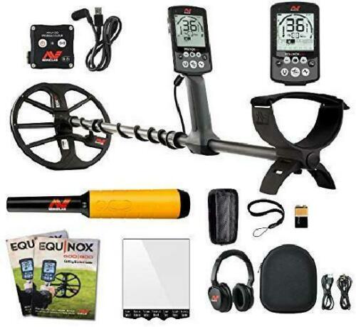 Minelab EQUINOX 800 Multi-IQ Underwater Waterproof Metal Detector & 11" DD Coil 1 Minelab EQUINOX 800 Multi-IQ Underwater Waterproof Metal Detector & 11" DD Coil